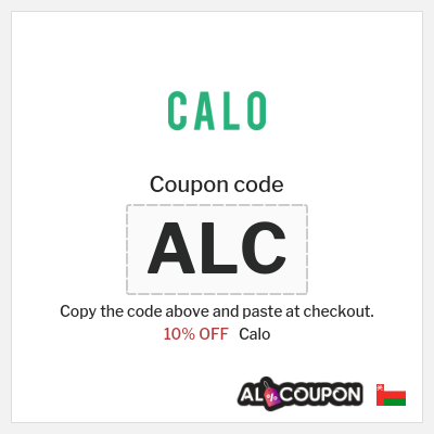 Calo Coupon (ALC) Calo promo code