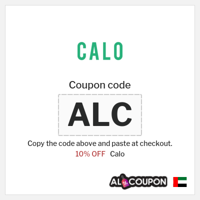 Coupon for Calo (ALC) 10% OFF