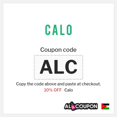 Calo Coupon (ALC) Calo promo code