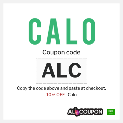 Calo Coupon (ALC) Calo promo code