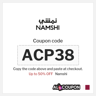 Namshi Coupon (ACP38) Namshi Voucher Code