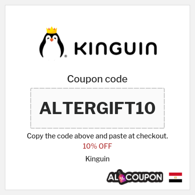 Coupon for Kinguin (ALTERGIFT10) 10% OFF