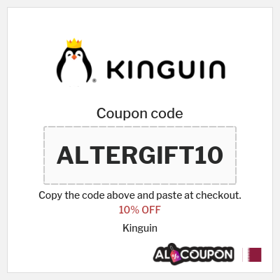 Coupon for Kinguin (ALTERGIFT10) 10% OFF