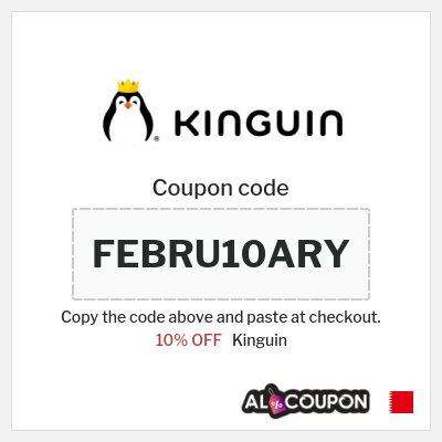 Coupon for Kinguin (FEBRU10ARY) 10% OFF
