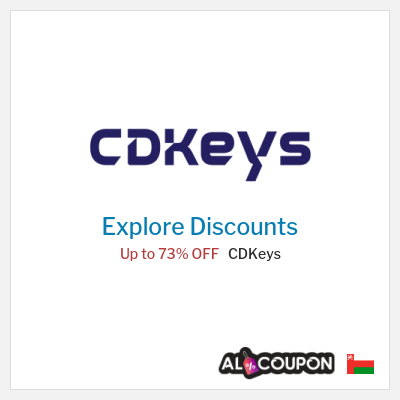 Sale for CDKeys Up to 73% OFF