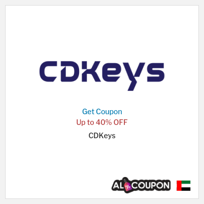 Coupon for CDKeys Up to 40% OFF