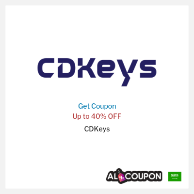 Coupon for CDKeys Up to 40% OFF