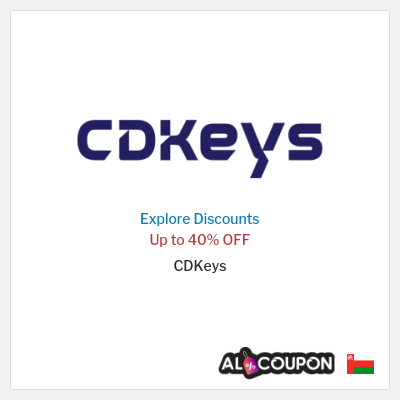 Sale for CDKeys Up to 40% OFF