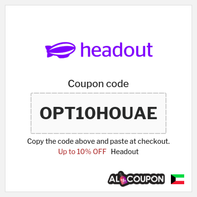 Coupon discount code for Headout Up to 10% OFF