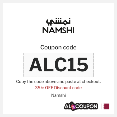 Coupon for Namshi (ALC15) 35% OFF Discount code