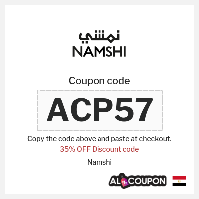 Coupon for Namshi (ACP32) 35% OFF Discount code