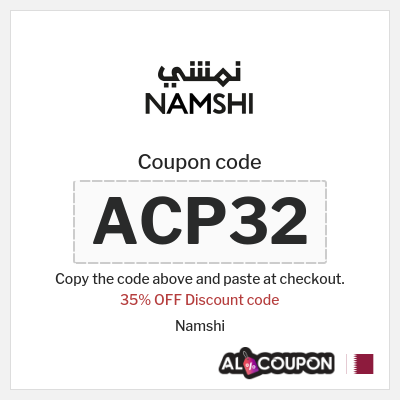 Coupon for Namshi (ACP32) 35% OFF Discount code