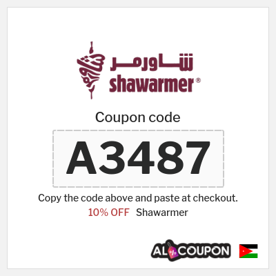 Coupon discount code for Shawarmer 10% OFF