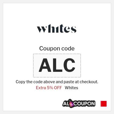 Coupon discount code for Whites Up to 70% Off