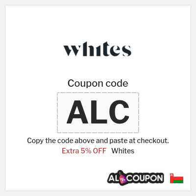 Coupon discount code for Whites Up to 70% Off