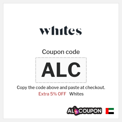 Coupon discount code for Whites Up to 70% Off