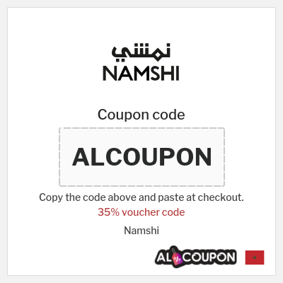 Coupon for Namshi (ALCOUPON) 35% voucher code