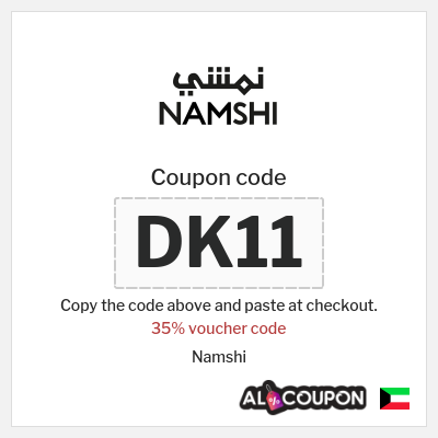 Coupon for Namshi (DK11) 35% voucher code