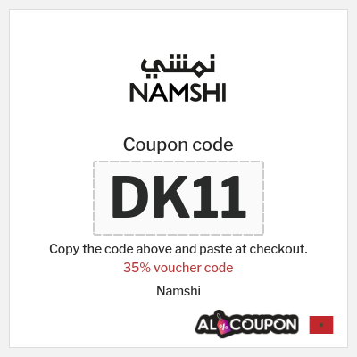 Coupon for Namshi (DK11) 35% voucher code