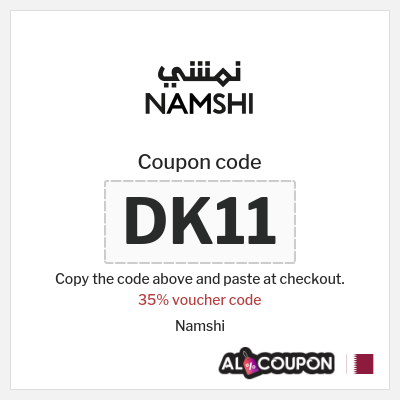 Coupon for Namshi (DK11) 35% voucher code