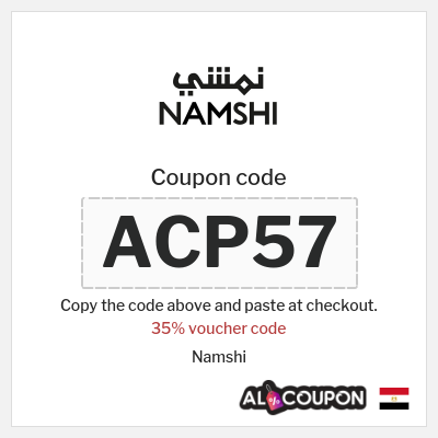 Coupon for Namshi (ACP35) 35% voucher code