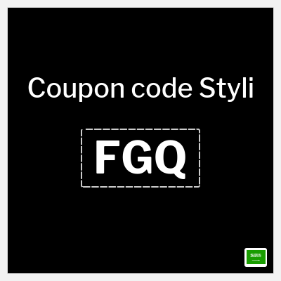 Coupon for Styli (FGQ) 15% OFF
