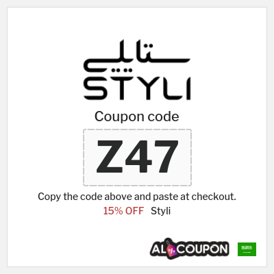 Styli Coupon (Z47) Styli Discount Code 2026
