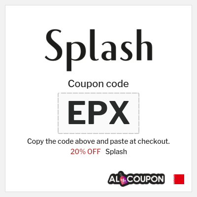 Splash Coupon (EPX) Splash coupon code