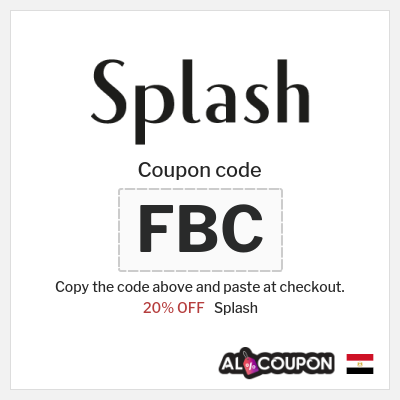 Splash Coupon (FBC) Splash coupon code