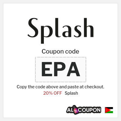Splash Coupon (EPA) Splash coupon code