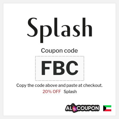 Splash Coupon (FBC) Splash coupon code
