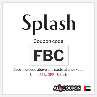 Splash Coupon (FBC) Splash discount code 2026