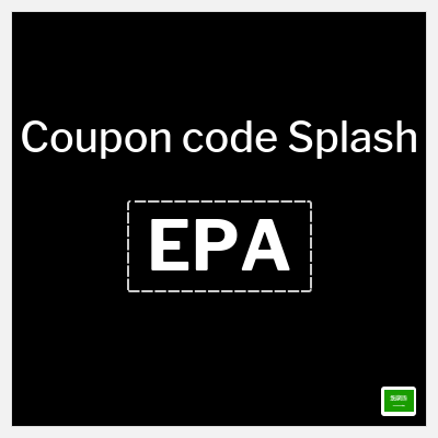 Splash Coupon (EPA) Splash discount code 2026
