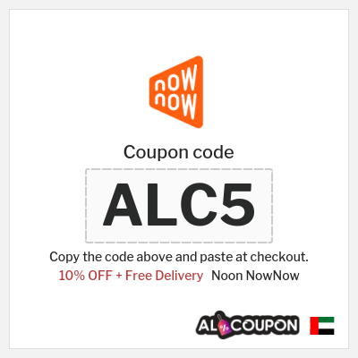 Noon NowNow Coupon (ALC5) Now Now coupon code 2026