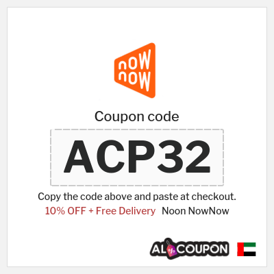 Noon NowNow Coupon (ACP32) Now Now coupon code 2026