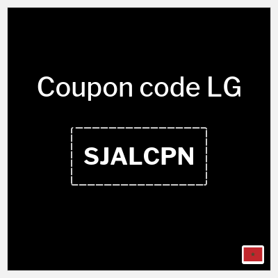 Coupon discount code for LG 10% OFF