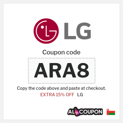 Coupon discount code for LG Up to 50% Discounts + 15% Coupons