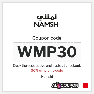 Coupon for Namshi (WMP30) 30% off promo code