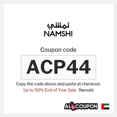 Namshi Coupon (ACP44) Top Namshi End of Year Discount Code 2026