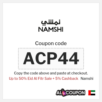 Namshi Coupon (ACP44) Top Namshi Ramadan Discount Code 2026