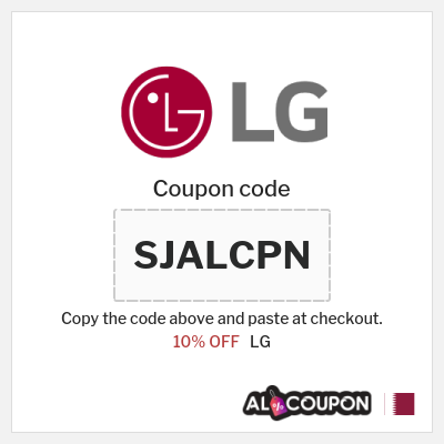 LG Coupon (SJALCPN) LG Promo Code Qatar 2025