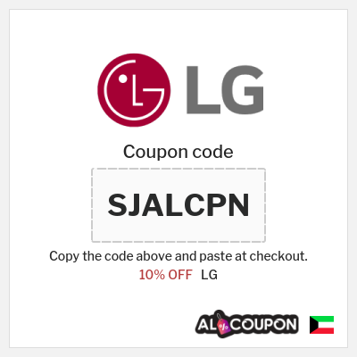 LG Coupon (SJALCPN) LG Promo Code Kuwait 2026