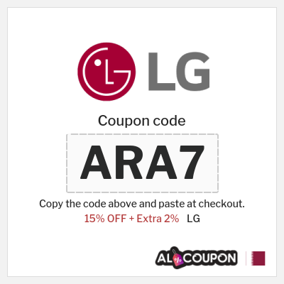 LG Coupon (ARA7) LG Promo Code Qatar 2026