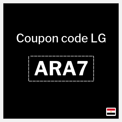 LG Coupon (ARA7) LG Promo Code Egypt 2026