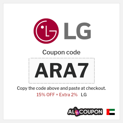 LG Coupon (ARA7) LG Promo Code UAE 2026