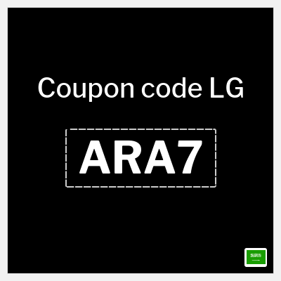 Coupon for LG (ARA7) 15% OFF + Extra 2%