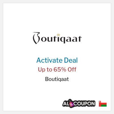Special Deal for Boutiqaat Up to 65% Off