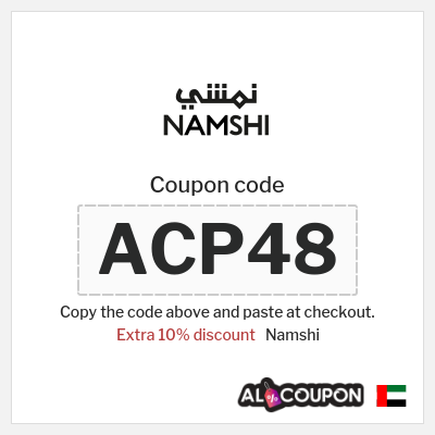 Coupon for Namshi (ACP48) Extra 10% discount