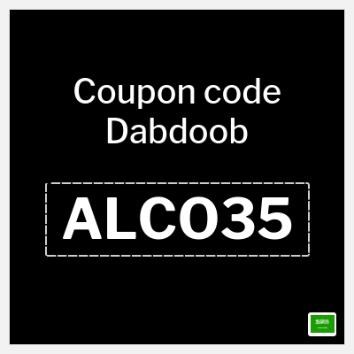 Coupon for Dabdoob (ALCO35) 10% OFF