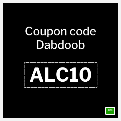 Coupon for Dabdoob (ALC10) 10% OFF